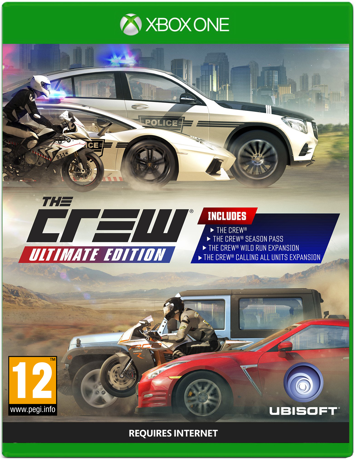 ≡ The Crew. Ultimate Edition (русская версия) (Xbox One) – купить в ...