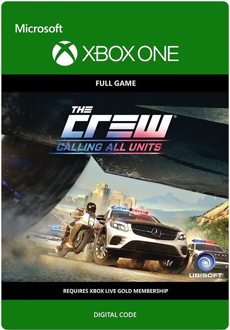 ≡ The Crew (ваучер на скачивание) (русская версия) (Xbox One) – купить ...