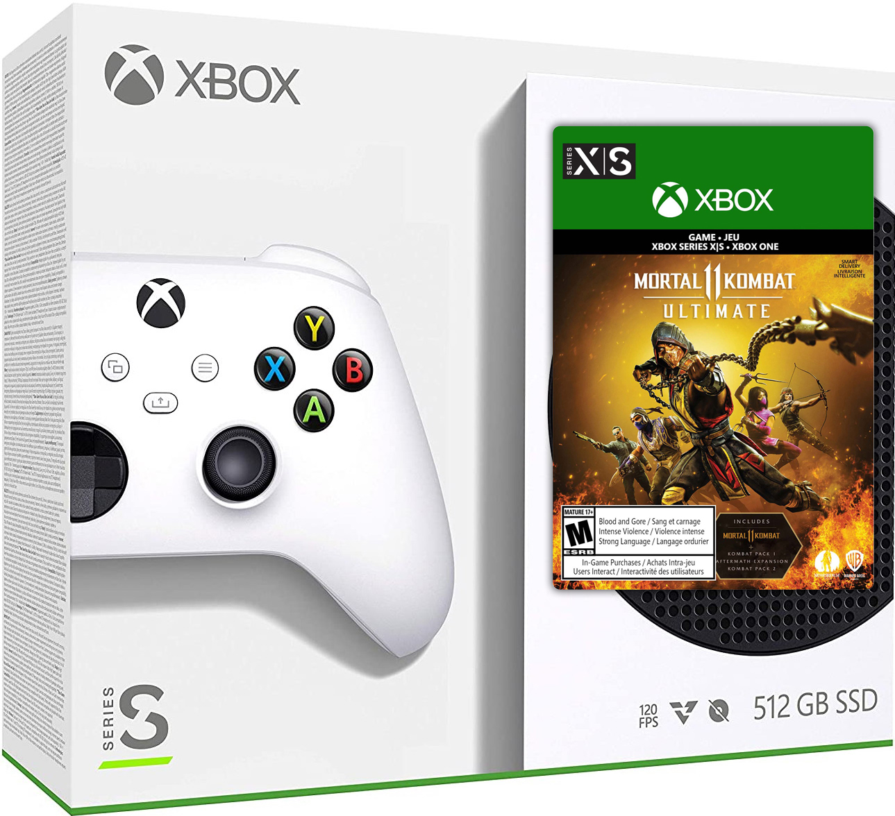 ≡ Microsoft Xbox Series S 512Gb + Mortal Kombat 11 Ultimate (русские  субтитры) – купить в интернет-магазине Up2date, цены в Киеве и Украине